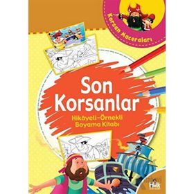 Son Korsanlar - Hikayeli Örnekli Boyama Kitabı - Halk Kitabevi