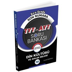 Son Numara Yayınları TYT AYT Din Kültürü ve Ahlak Bilgisi Sıra Sende Soru Bankası