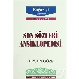 SON SÖZLERI ANSIKLOPEDISI - GENEL