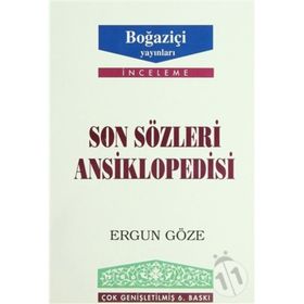 SON SÖZLERI ANSIKLOPEDISI - GENEL