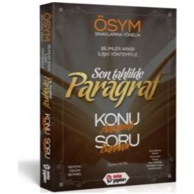Son Tahlilde Paragraf Konu Anlatımlı Soru Bankası - Metin Yayınları
