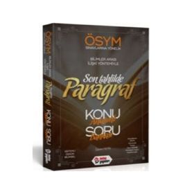 Son Tahlilde Paragraf Konu Anlatımlı Soru Bankası - Metin Yayınları