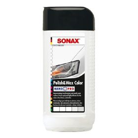 Sonax Beyaz 250 ml Renkli Nano Parlatıcı ve Koruyucu Cila