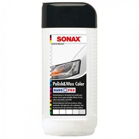 Sonax Beyaz 250 ml Renkli Nano Parlatıcı ve Koruyucu Cila