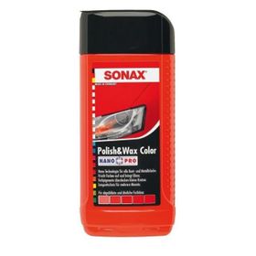 Sonax Kırmızı 250 ml Renkli Nano Parlatıcı ve Koruyucu Cila