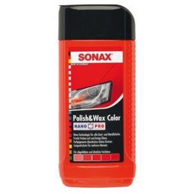 Sonax Kırmızı 250 ml Renkli Nano Parlatıcı ve Koruyucu Cila