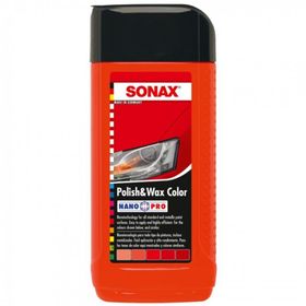 Sonax Kırmızı 250 ml Renkli Nano Parlatıcı ve Koruyucu Cila