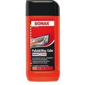Sonax Kırmızı 250 ml Renkli Nano Parlatıcı ve Koruyucu Cila