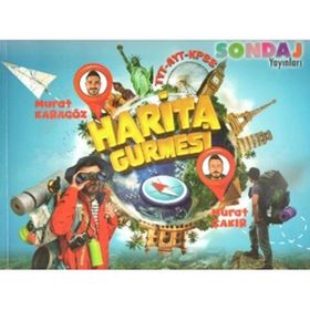 Sondaj Yayınları TYT AYT Coğrafya Harita Gurmesi