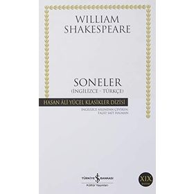 SONELER - WILLIAM SHAKESPEARE (ISBN:9789944887014)