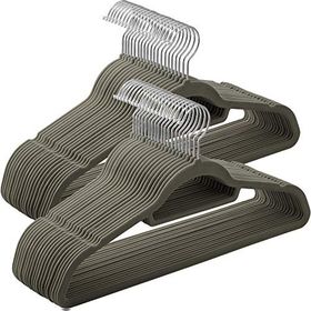 Songmics CRF50V Gri 50'li Kadife Askı