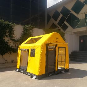 Sönmez Outdoor London Prestige S Sarı Şişme Kamp Çadırı