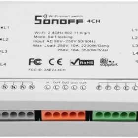 Sonoff 4CH-R3 4 Kanallı Röle Kartı Smart Switch
