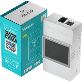 Sonoff TH R3 Elite 20 Ah Dijital Ekranlı Akıllı Sıcaklık ve Nem Takip Rölesi