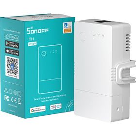 Sonoff TH R3 Elite 20 Ah Dijital Ekranlı Akıllı Sıcaklık ve Nem Takip Rölesi