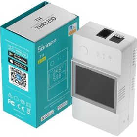 Sonoff TH R3 Elite 20 Ah Dijital Ekranlı Akıllı Sıcaklık ve Nem Takip Rölesi