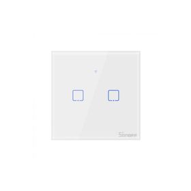 Sonoff TX-T0EU2C Dokunmatik 2'li Wifi Işık Anahtarı