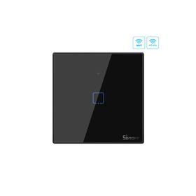 Sonoff TX-T3EU1C Dokunmatik Wifi Siyah Işık Anahtarı