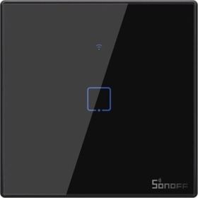 Sonoff TX-T3EU1C Dokunmatik Wifi Siyah Işık Anahtarı