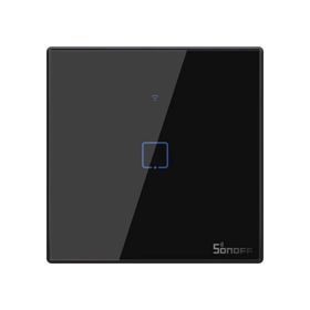 Sonoff TX-T3EU1C Dokunmatik Wifi Siyah Işık Anahtarı