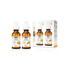 Sonoma Naturals Vitamin C + Retinol 2x30 ml Yüz Serumu Set