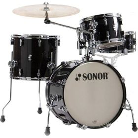 Sonor AQ2 Bop Transparent Satin Black Akustik Davul Set