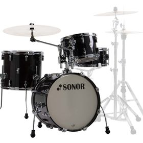 Sonor AQ2 Bop Transparent Satin Black Akustik Davul Set