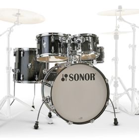 Sonor AQ2 Trans Black Studio Akustik Davul