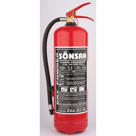 Sönsan 6 kg Kuru Kimyevi Tozlu Yangın Söndürme Cihazı