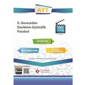 Sonuç AYT II. Dereceden Denklemler Eşitsizlik Parabol Soru Bankası