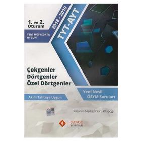 Sonuç Derece Yayınları TYT-AYT Geometri Çokgenler Dörtgenler Özel Dörtgenler