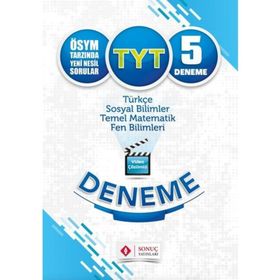 Sonuç TYT 5 Deneme Sonuç Yayınları
