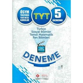 Sonuç TYT 5 Deneme Sonuç Yayınları