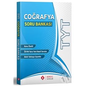 Sonuç TYT Coğrafya Soru Bankası Sonuç Yayınları