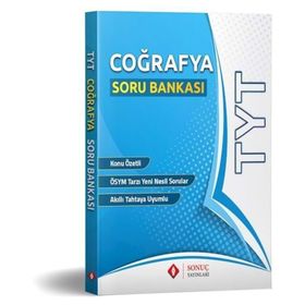 Sonuç TYT Coğrafya Soru Bankası Sonuç Yayınları