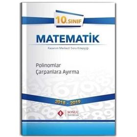 Sonuç Yayın 10. Sınıf Polinomlar ve Çarpanlara Ayırma