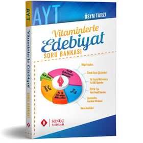 Sonuç Yayın AYT Vitaminlerle Edebiyat Soru Bankası