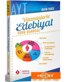 Sonuç Yayın AYT Vitaminlerle Edebiyat Soru Bankası