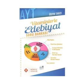 Sonuç Yayın AYT Vitaminlerle Edebiyat Soru Bankası