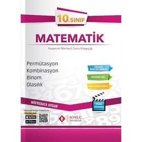 Sonuç Yayınları 10. Sınıf Permütasyon Kombinasyon Binom Olasılık