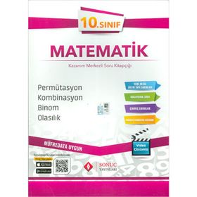 Sonuç Yayınları 10. Sınıf Permütasyon Kombinasyon Binom Olasılık