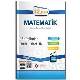 Sonuç Yayınları 12. Sınıf Matematik Dönüşümler Limit Süreklilik