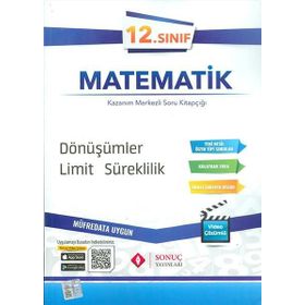 Sonuç Yayınları 12. Sınıf Matematik Dönüşümler Limit Süreklilik