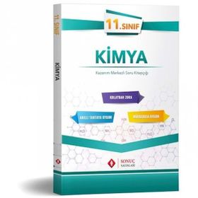 Sonuç Yayınları 2019-2020 (Yeni) Sonuç 11. Sınıf Kimya Tek Kitap