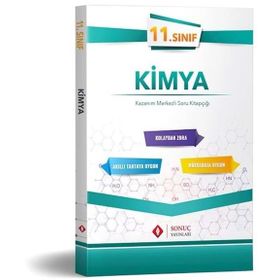 Sonuç Yayınları 2019-2020 (Yeni) Sonuç 11. Sınıf Kimya Tek Kitap