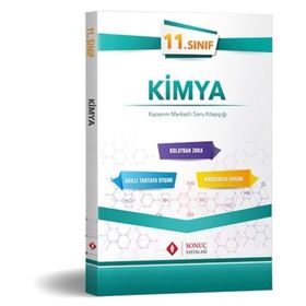 Sonuç Yayınları 2019-2020 (Yeni) Sonuç 11. Sınıf Kimya Tek Kitap