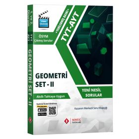 Sonuç Yayınları 2021-2022 Set II Tyt-ayt Geometri Modül