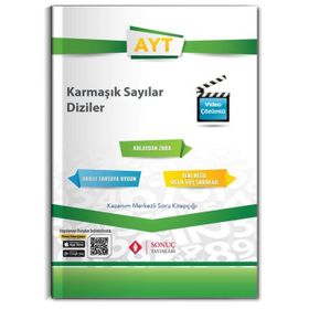 Sonuç Yayınları - 2023 AYT Karmaşık Sayılar Diziler