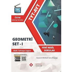 Sonuç Yayınları - 2023 TYT AYT Geometri Modüler Set 1