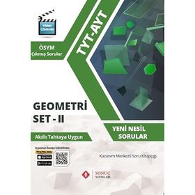 Sonuç Yayınları - 2023 TYT AYT Geometri Modüler Set 1